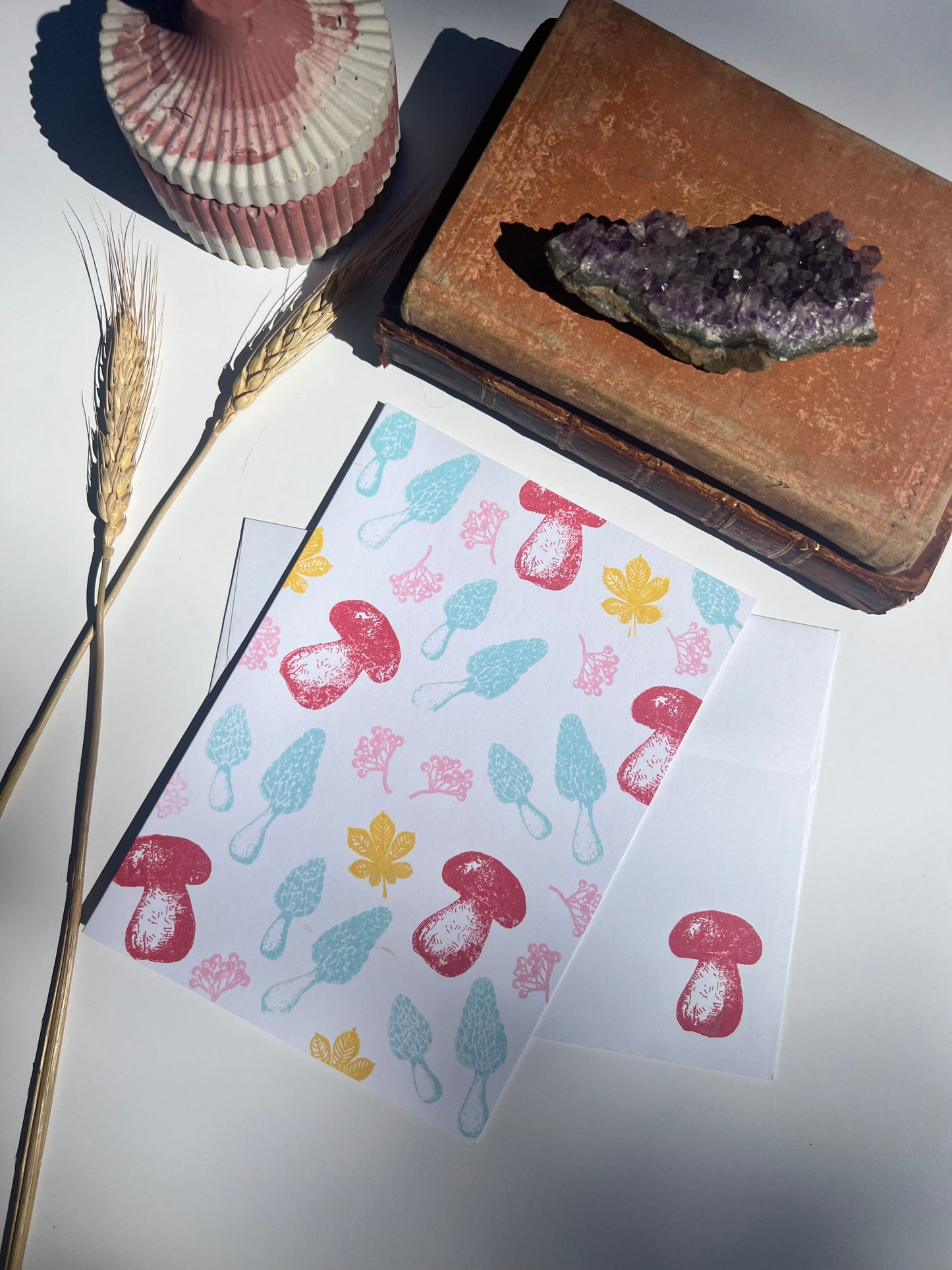 Magical Mushrooms Note Card